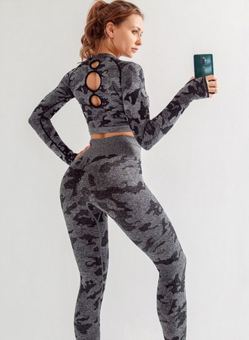 Women Yoga Pants Workout Seamless Leggings