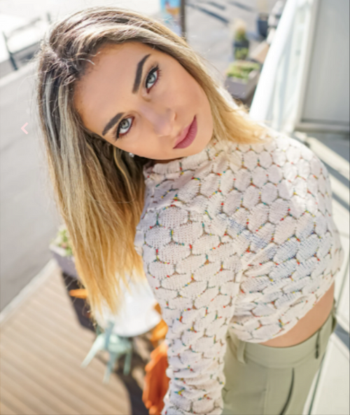 Hexagon Knit sweater