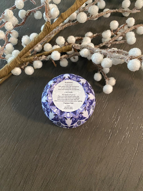Violet Soy Candle